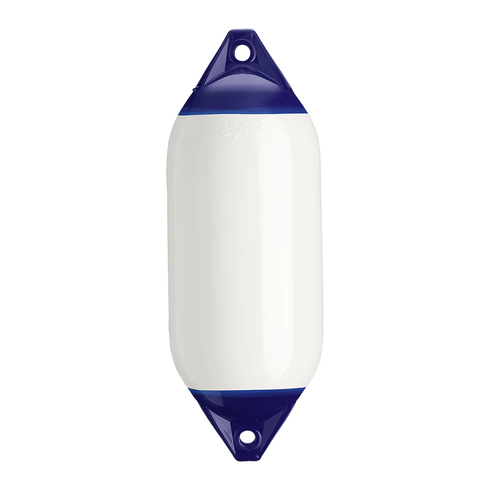 Polyform F-5 Twin Eye Fender 11" x 30" - White [F-5 WHITE]