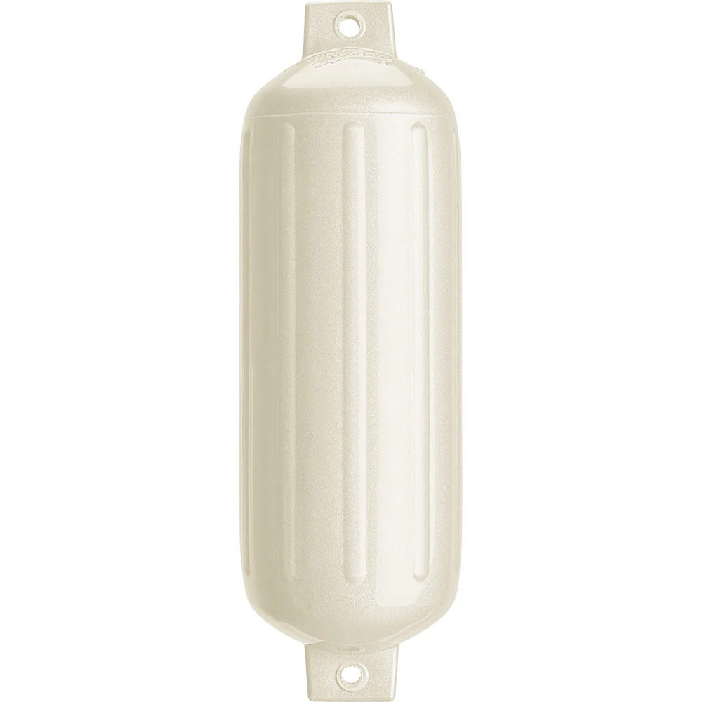 Polyform G-5 Twin Eye Fender 8.8" x 26.8" - Metallic White [G-5 METALLIC WHITE]