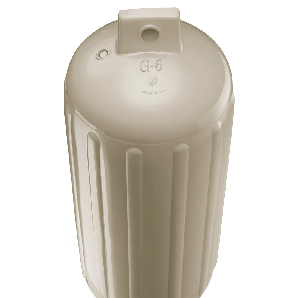 Polyform G-6 Twin Eye Fender 11" x 30" - Sand [G-6-SANDWO] - Image 2