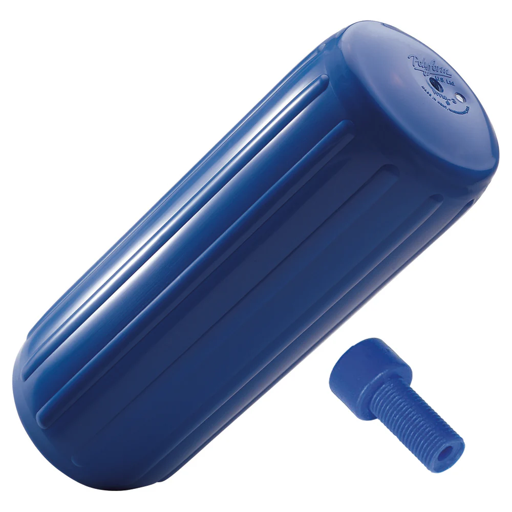 Polyform HTM-4 Fender 13.5" x 34.8" - Blue w/Adapter [HTM-4 BLUE W/AIR ADAPTER]