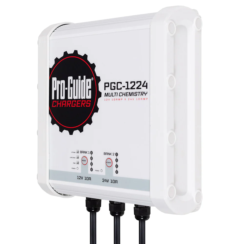 Pro-Guide 2 Bank On-Board Battery Charger - (1) 12V / (1) 24V - 20-Amp [PGC-1224] - Image 2
