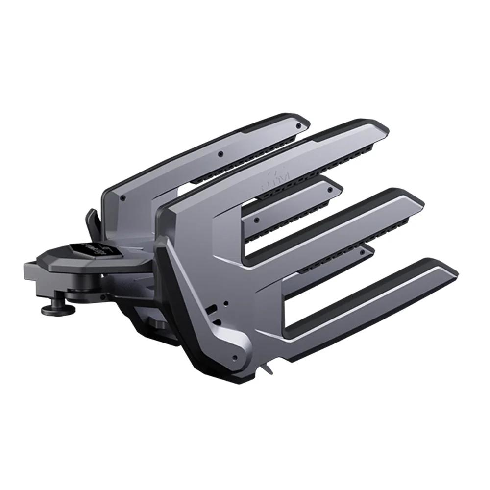 PTM Watersports ClampForce 3.0 Clamping Wake Board Rack - Pair - Grey [P13491-9010TEBGR]