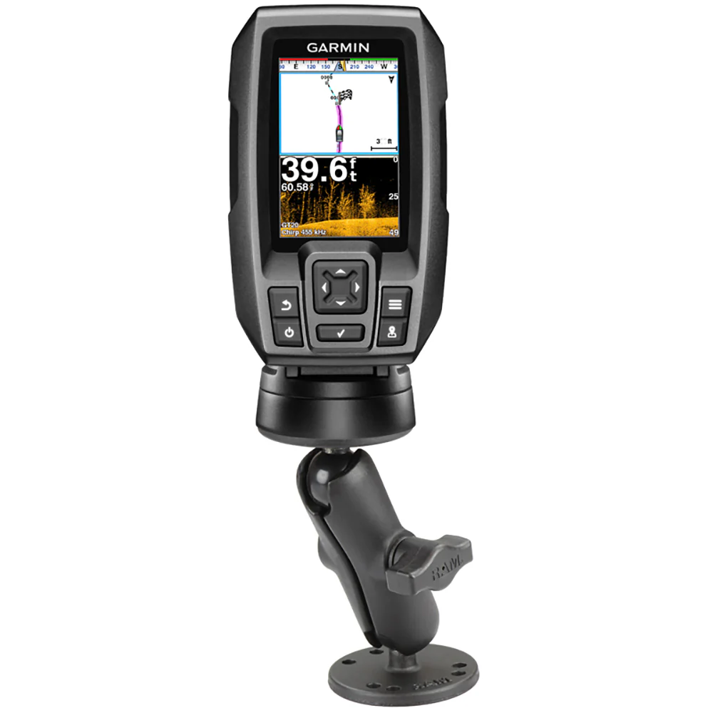 RAM Mount 1" Ball Light Use Surface Mount f/Garmin echo 100, 150, 300c [RAM-B-101-G4] - Image 2