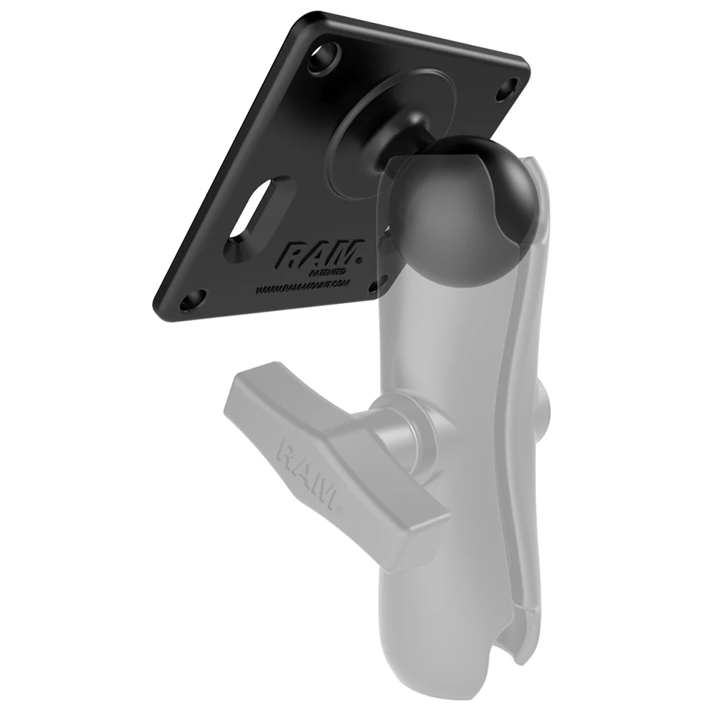 RAM Mount 75mm x 75mm VESA 3.625" Plate w/1.5" Diameter Ball [RAM-2461U] - Image 3
