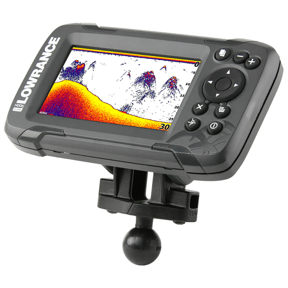 RAM Mount B Size 1" Fishfinder Ball Adapter for the Lowrance Hook2 Series [RAM-B-202-LO12] - Image 2