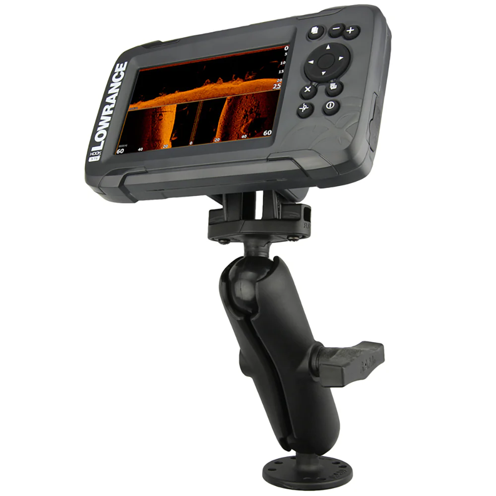 RAM Mount C Size 1.5" Fishfinder Mount for the Lowrance Hook2 Series [RAM-101-LO12] - Image 2