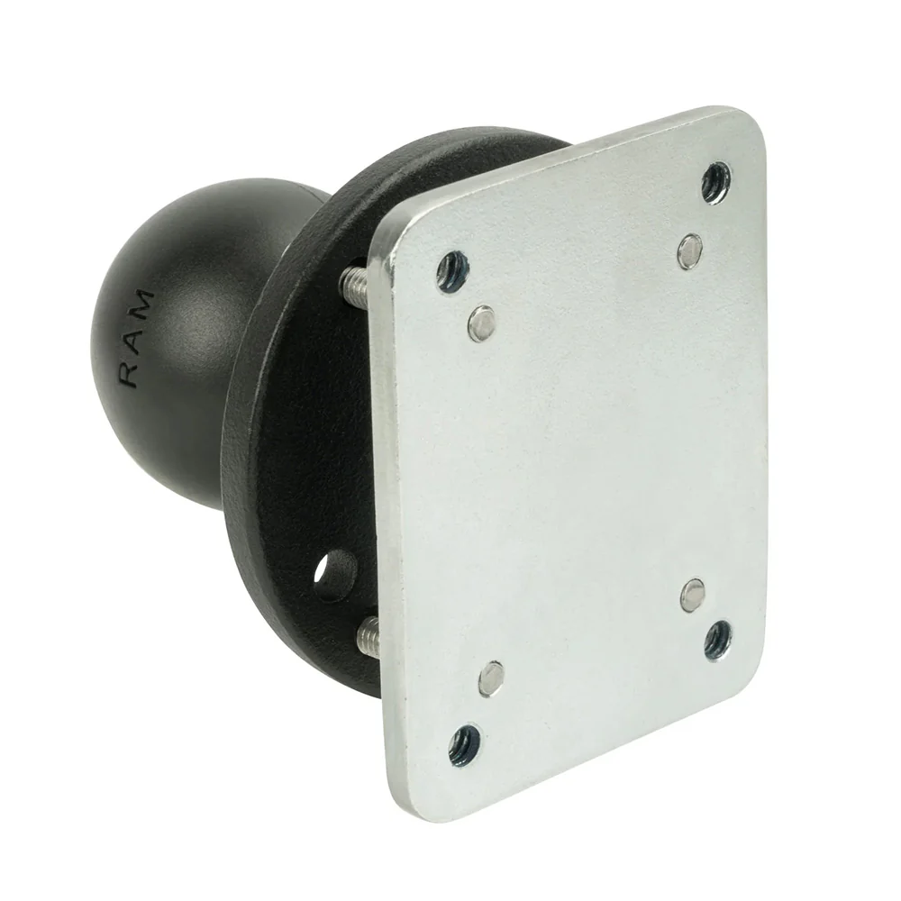 RAM Mount Drill-Down Dashboard Ball Base w/Backing Plate - C Size [RAM-202-225-2U] - Image 2