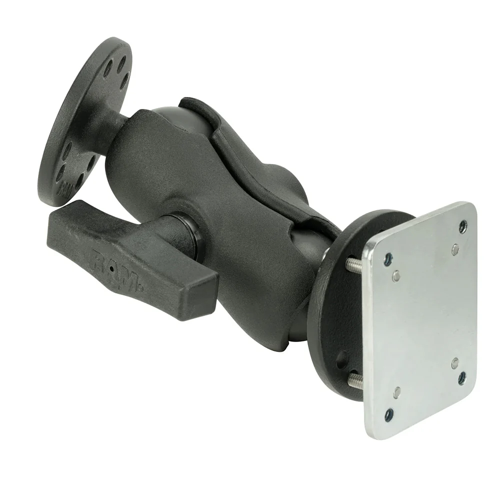 RAM Mount Drill-Down Dashboard Mount w/Backing Plate - C Size Short [RAM-101-B-225B2U] - Image 2