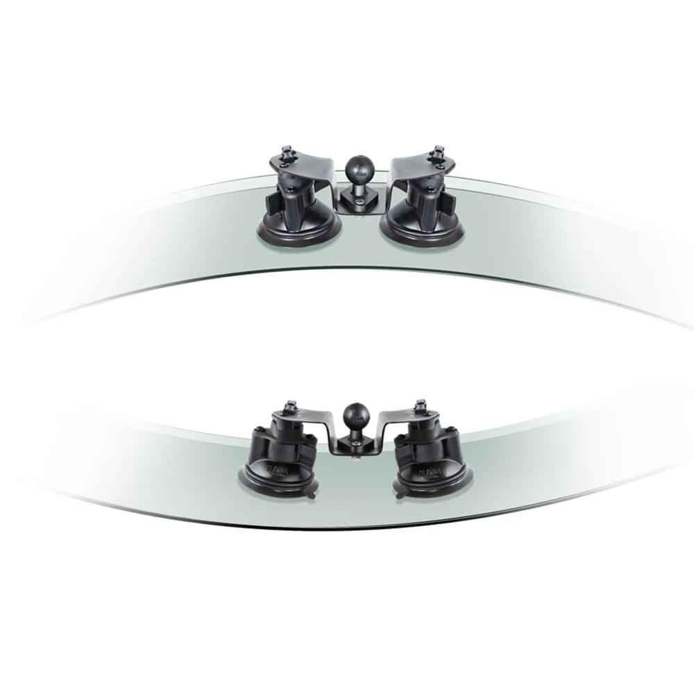 RAM Mount Dual Articulating Suction Cup Base w/1" Ball Base [RAM-B-189B-PIV1U] - Image 3