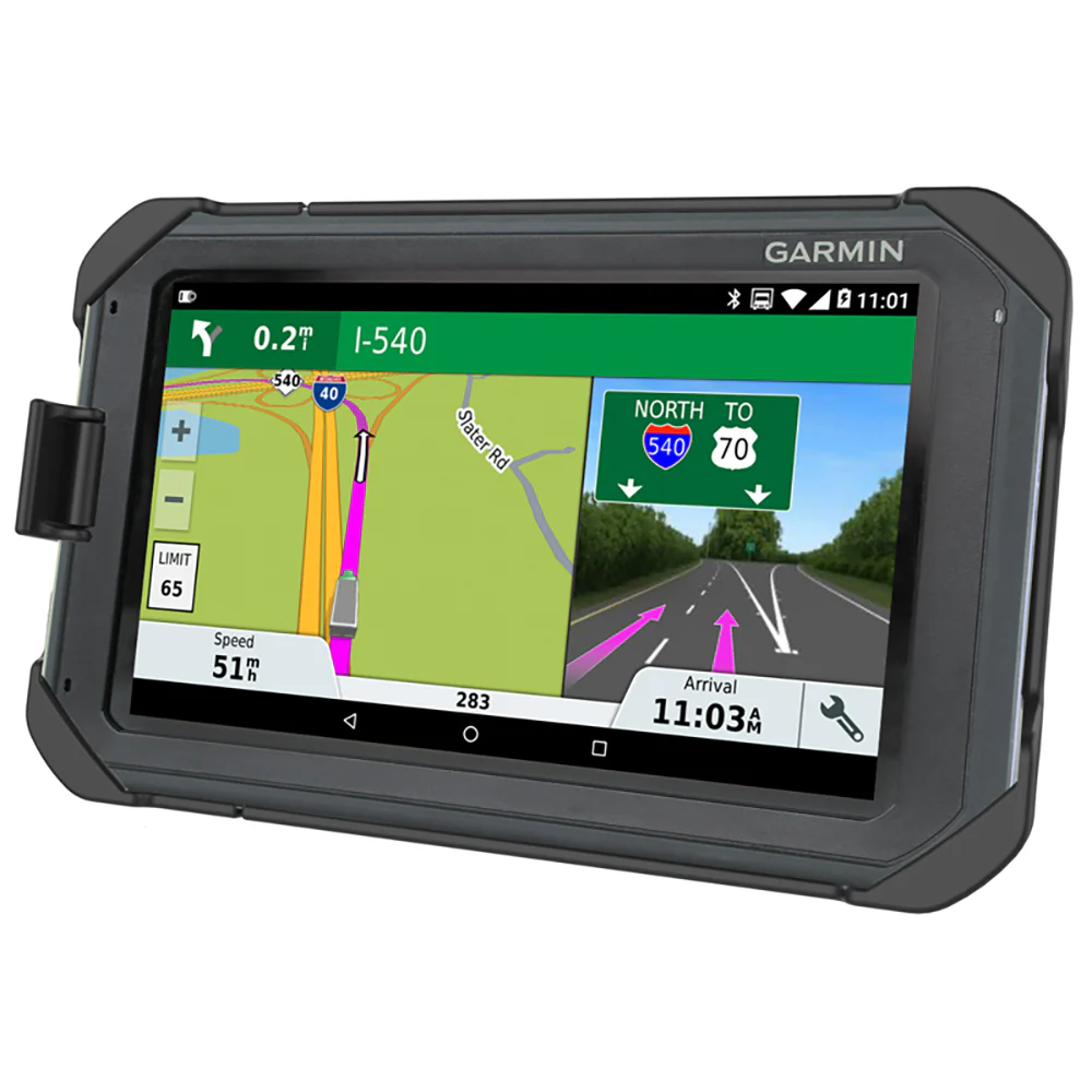 RAM Mount EZ-Rollr Locking Cradle for the Garmin Fleet 770, 780  790 [RAM-HOL-GA75LU] - Image 2