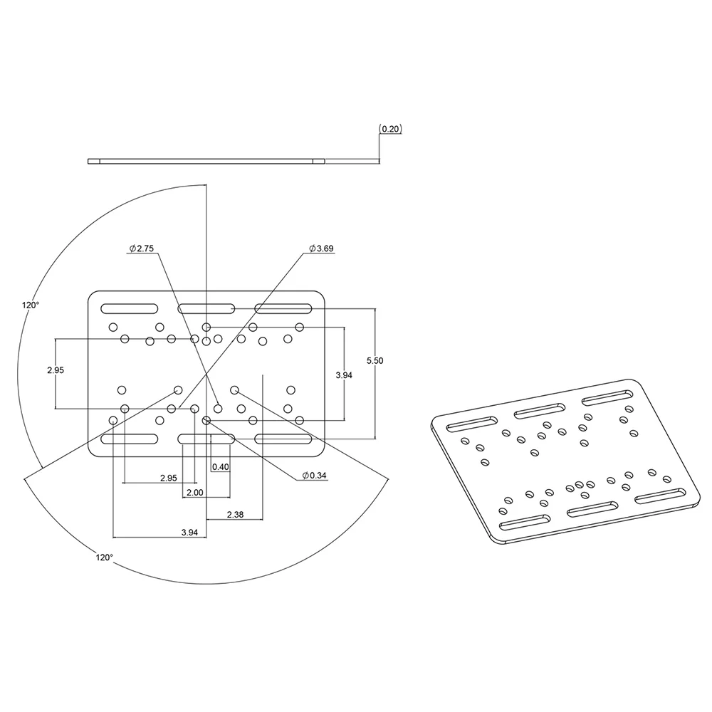 RAM Mount Forklift Overhead Guard Plate w/ C Size 1.5" Ball [RAM-335-246] - Image 2
