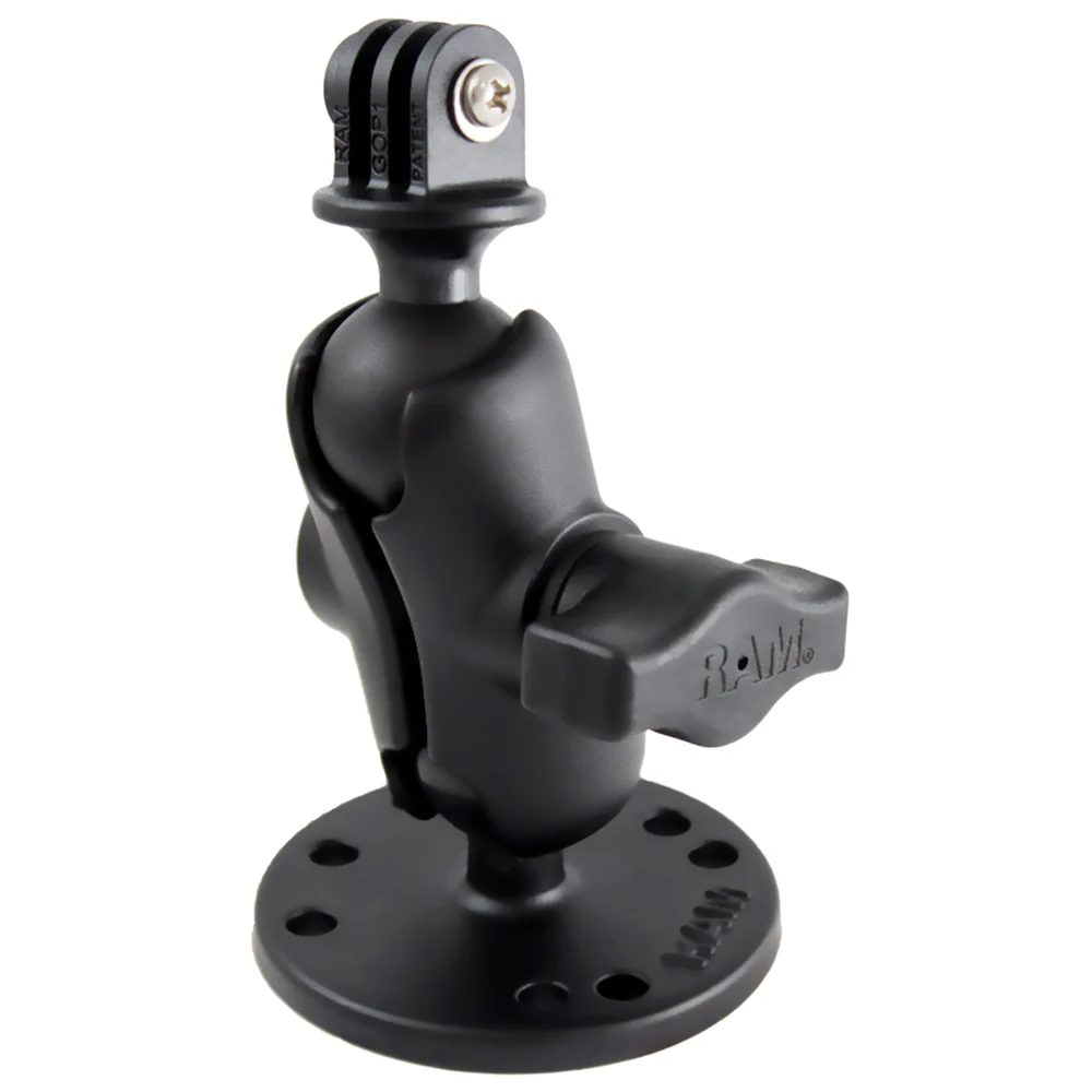 RAM Mount GoPro Hero Short Arm Flat Surface Mount [RAM-B-138-A-GOP1U] - Image 4