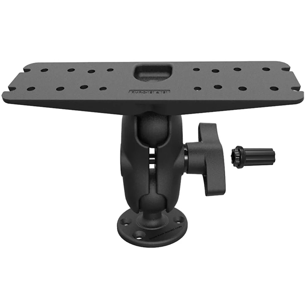 RAM Mount Heavy Duty Marine Electronics Mount w/Pin-Lock Security Kit Short Arm [RAM-S-D-111U-C] - Image 2