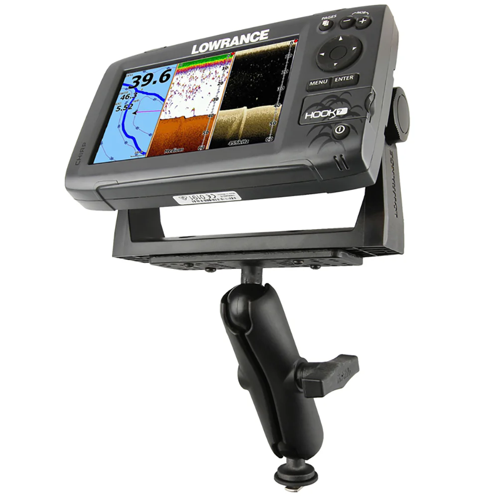 Ram Mount Marine Electronics Mount w/ Track Ball Base f/ Units Under 10 Lbs [RAM-111B-354-TRA1U] - Image 2