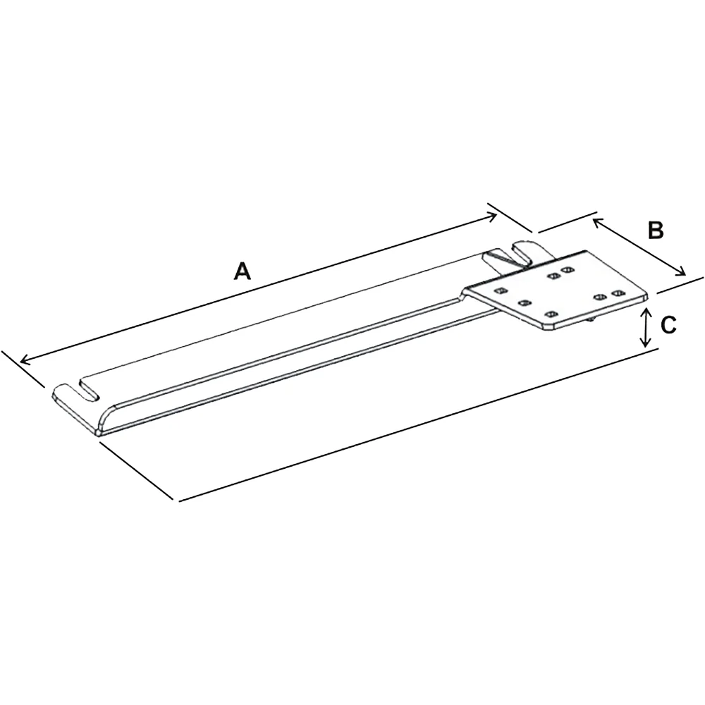 RAM Mount No-Drill Vehicle Base f/ 10-13 Ford Transit Connect + More [RAM-VB-175] - Image 2