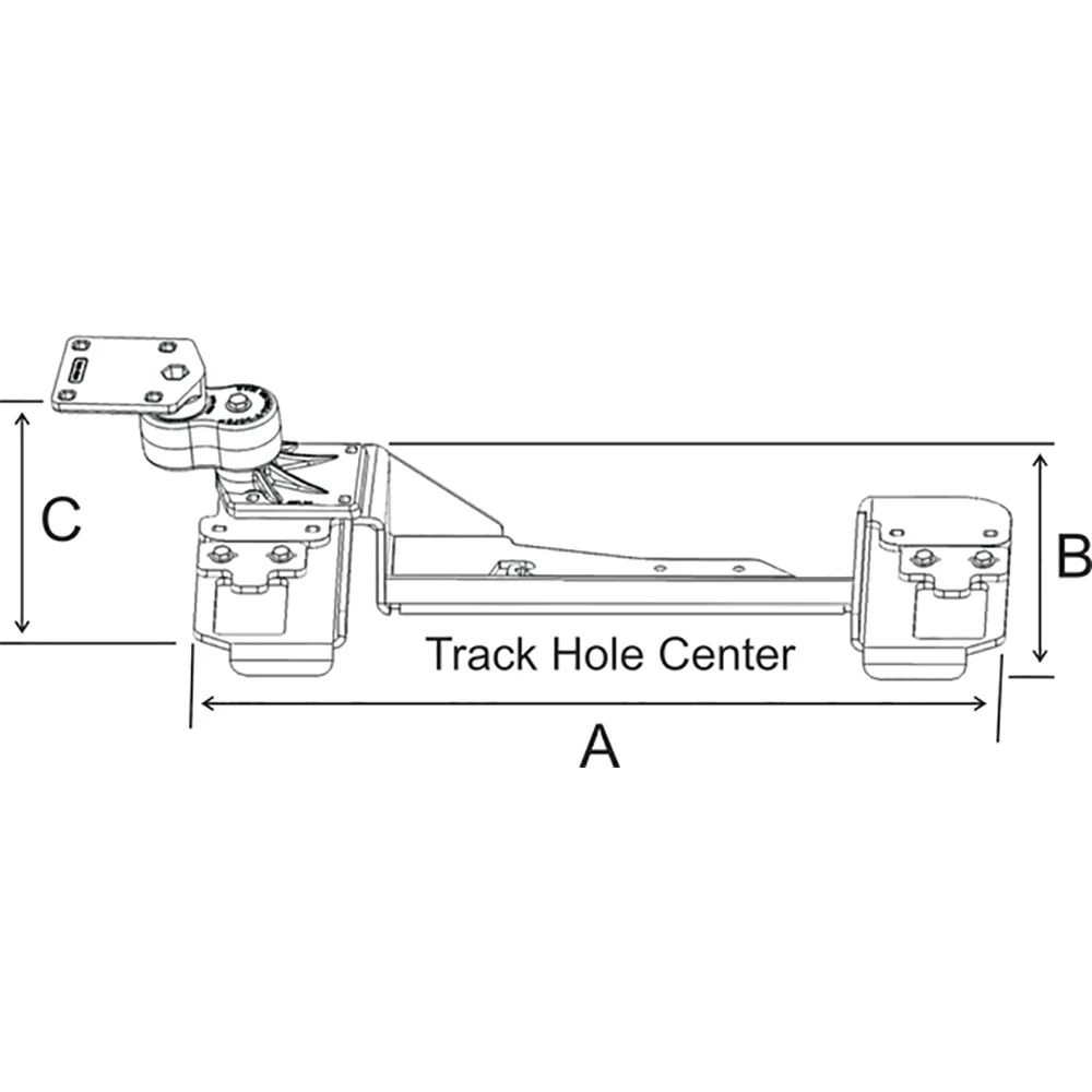 RAM Mount No Drill Vehicle Base f/Chevy Impala Police [RAM-VB-182] - Image 2