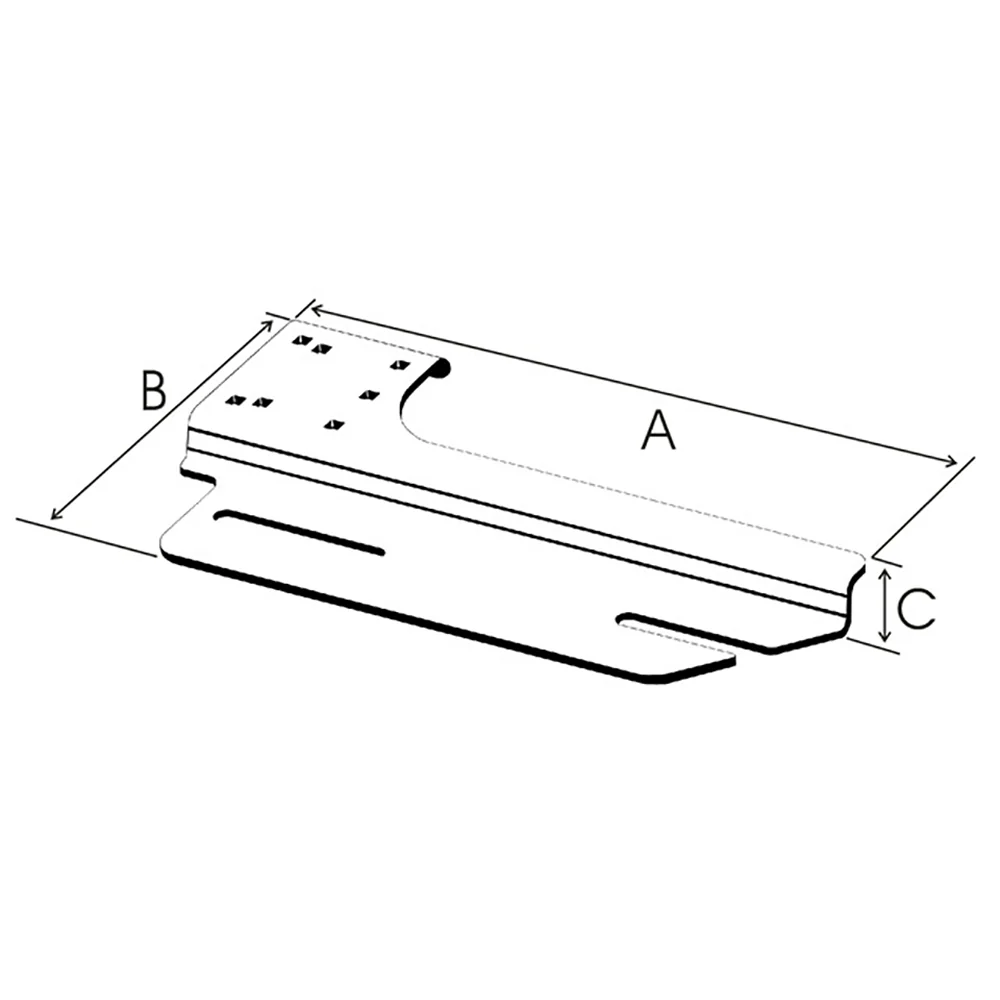 RAM Mount No Drill Vehicle Base f/Dodge Caliber/Avenger [RAM-VB-177] - Image 2