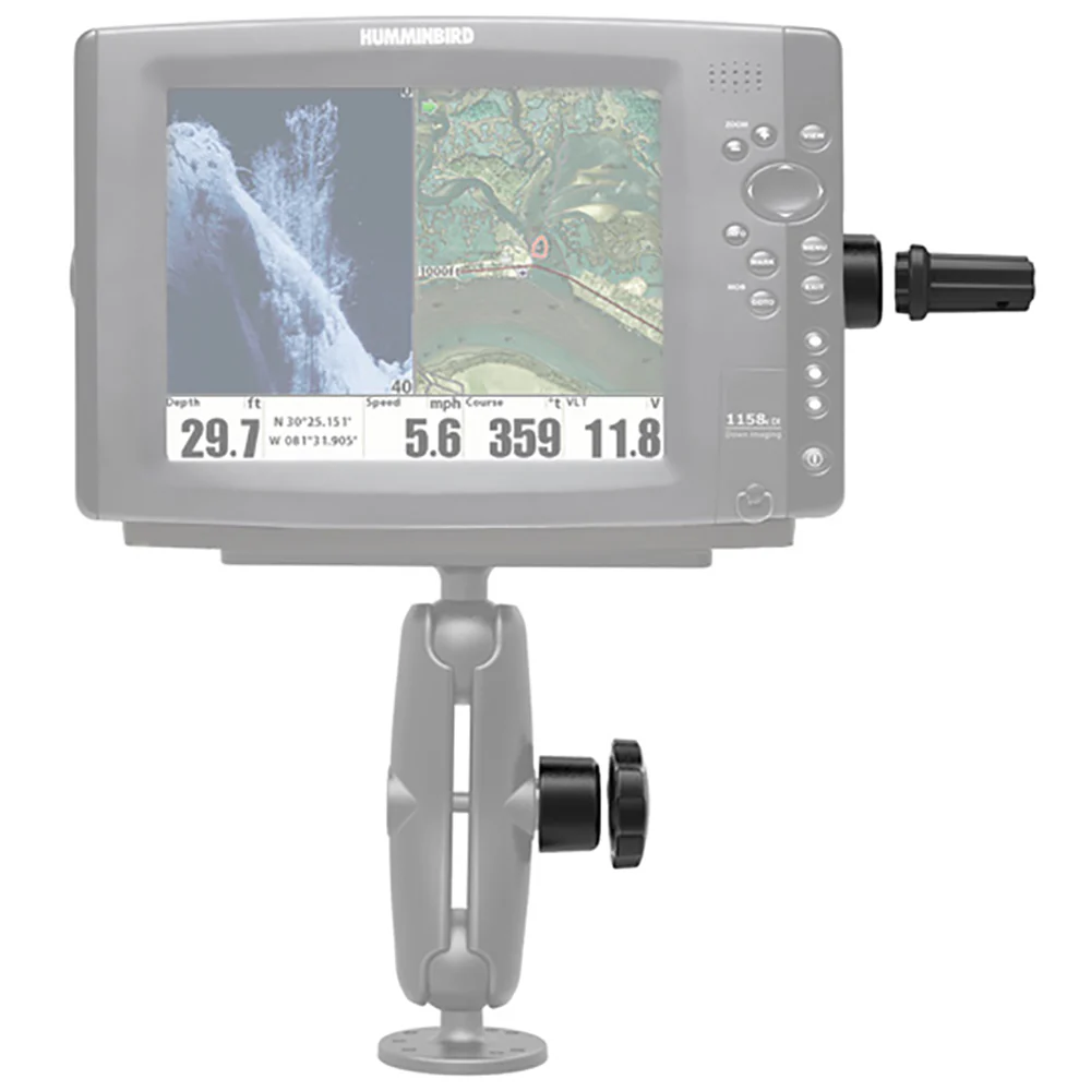 RAM Mount Pin-Lock Security Kit f/ 1.5" C Size Mounts and Gimbal Bracket [RAP-S-KNOB5-GU] - Image 2