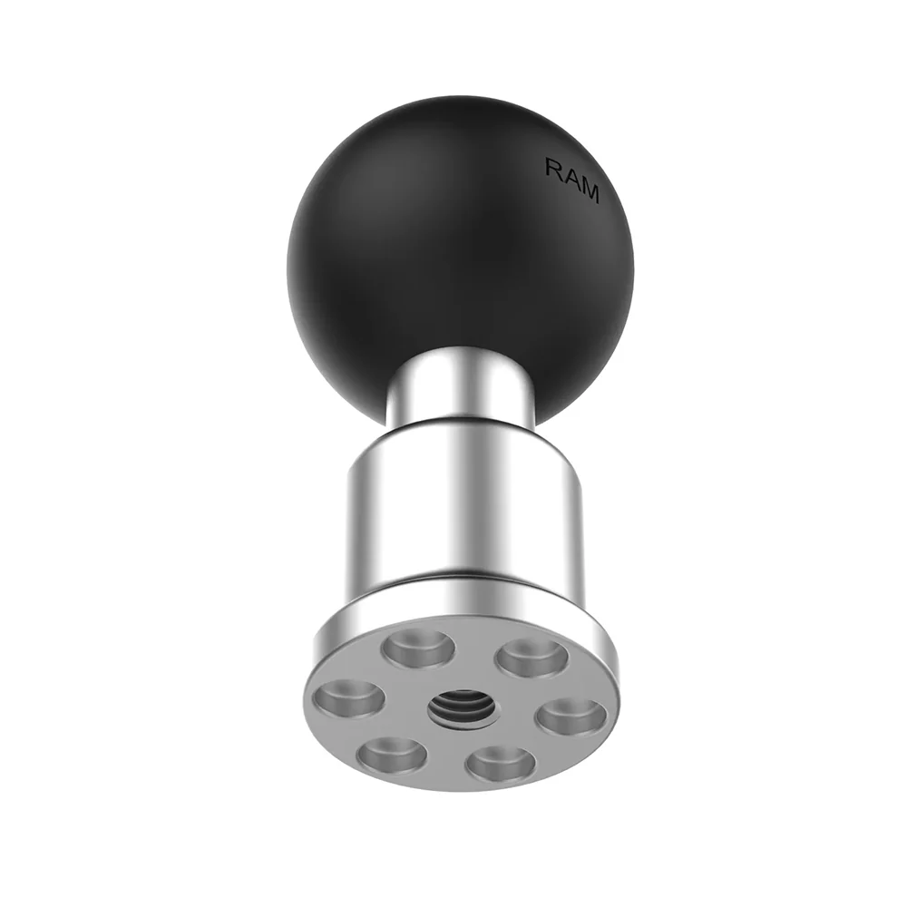 RAM Mount RAM Aluminum Pin-Lock Ball Adapter w/1/4"-20 Female Thread - C Size [RAM-463U] - Image 2
