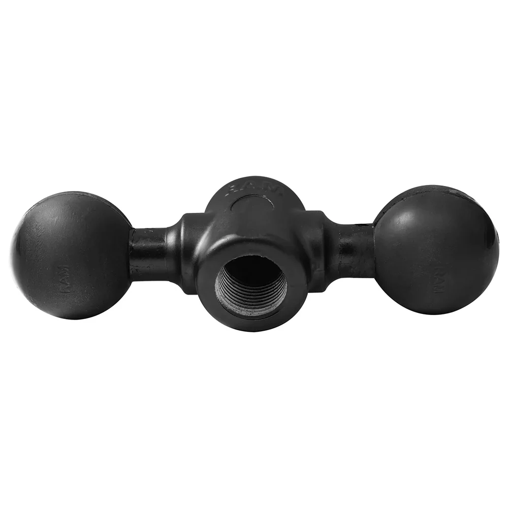 RAM Mount RAM Double Ball Adapter w/1/2" NPT Threaded Hole [RAM-217-3U] - Image 2