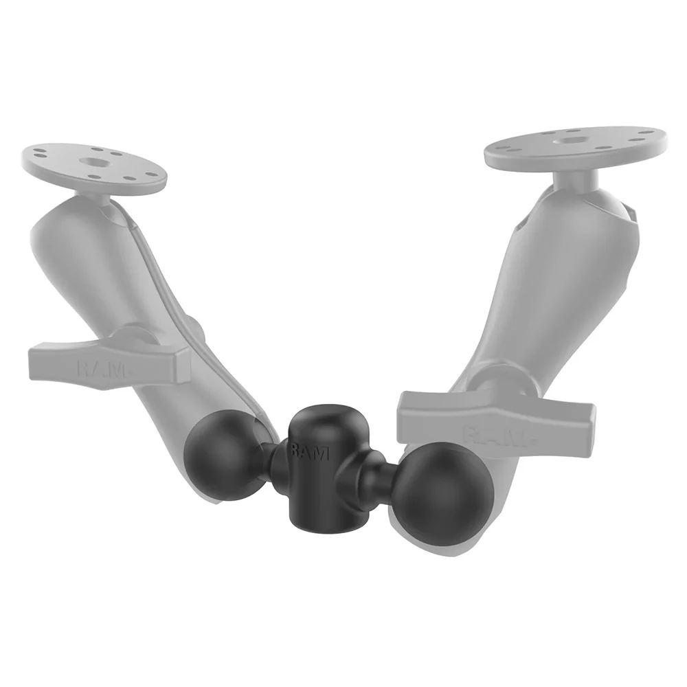 RAM Mount RAM Double Ball Adapter w/1/2" NPT Threaded Hole [RAM-217-3U] - Image 3