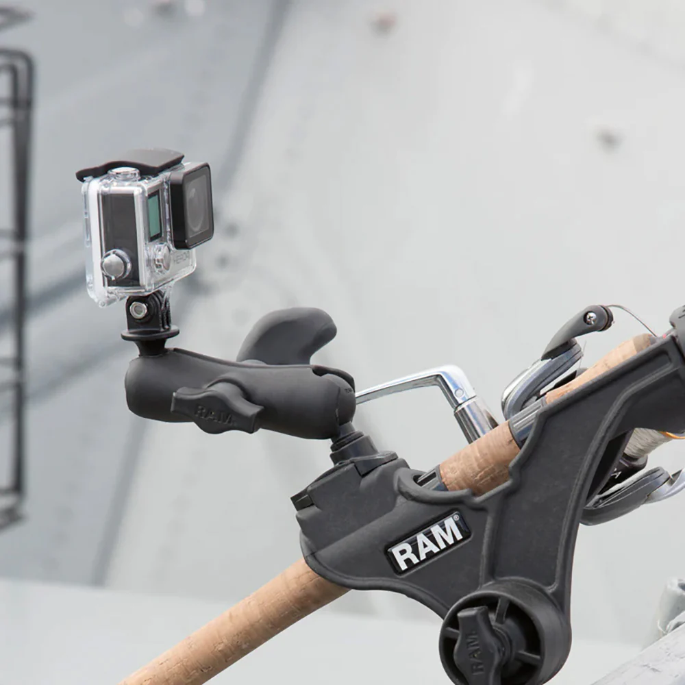 RAM Mount RAM ROD JR Fishing Rod Holder w/Bulkhead/Flat Surface Base [RAP-434-BMP] - Image 3