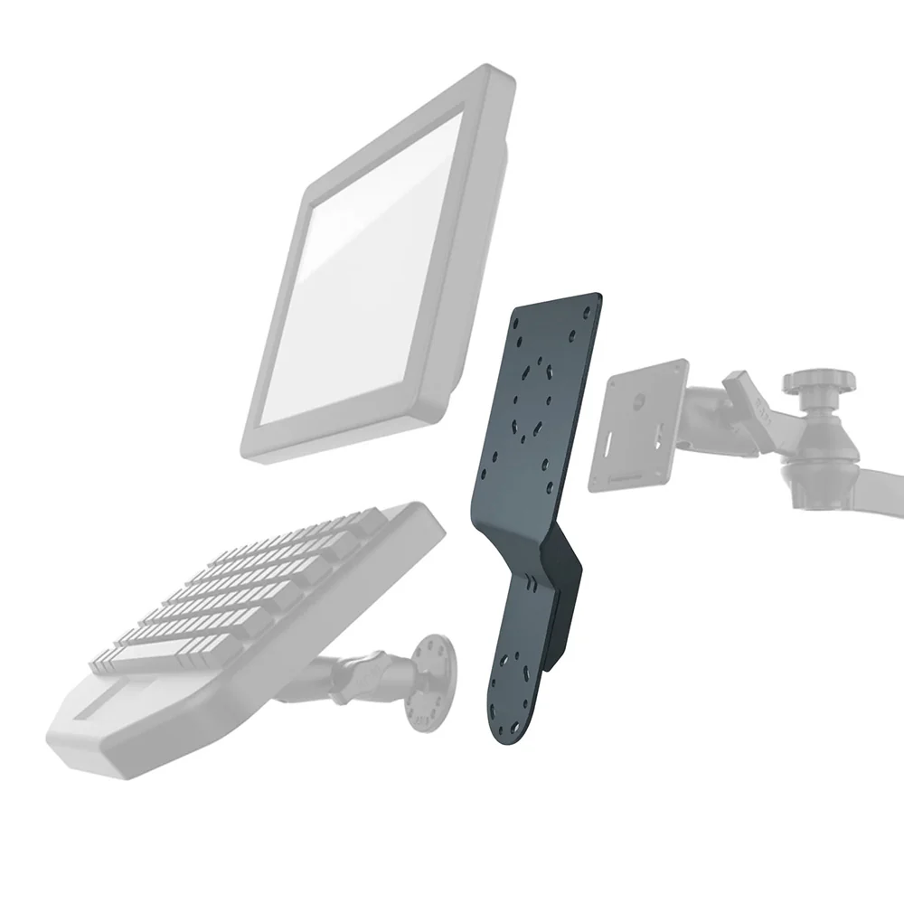 RAM Mount RAM Standard Heavy Duty Accessory/Display Bracket [RAM-DIS-103-1AU] - Image 2