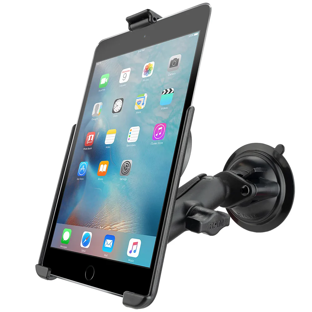 RAM Mount RAM Twist-Lock Suction Cup Mount f/Apple iPad mini 4  5 [RAM-B-166-AP20U] - Image 2