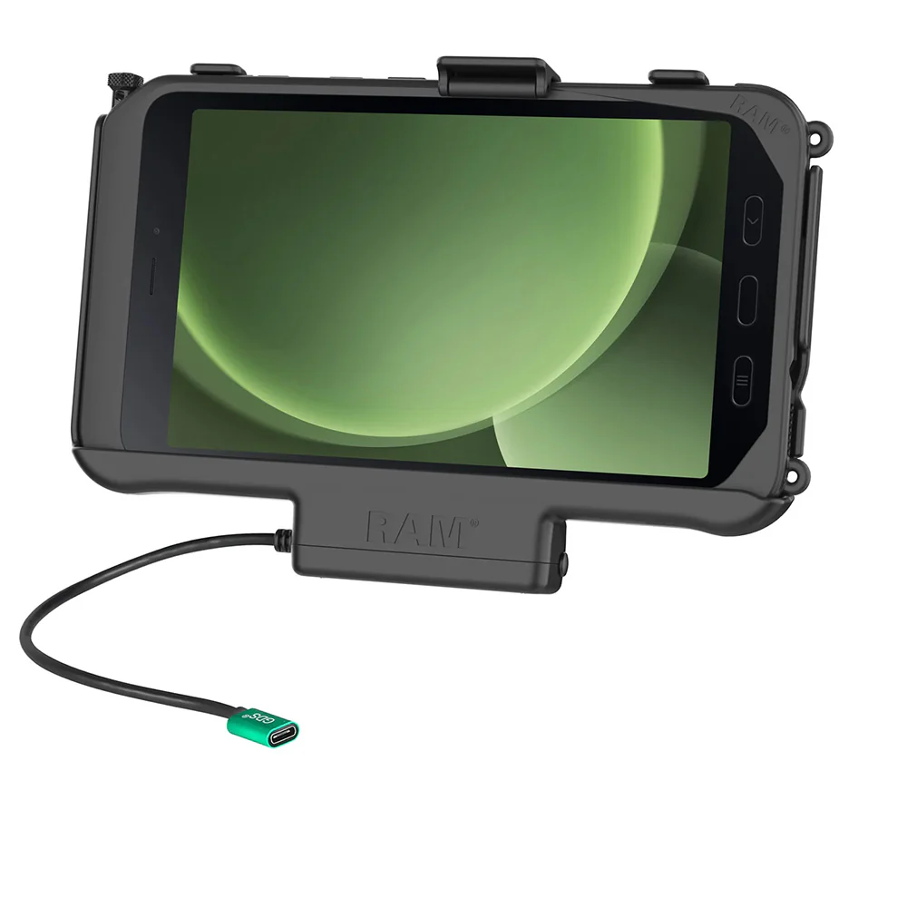 RAM Mount RAM USB-C Powered Dock f/Samsung Tab Active5  3 [RAM-HOL-SAM60CPU] - Image 2