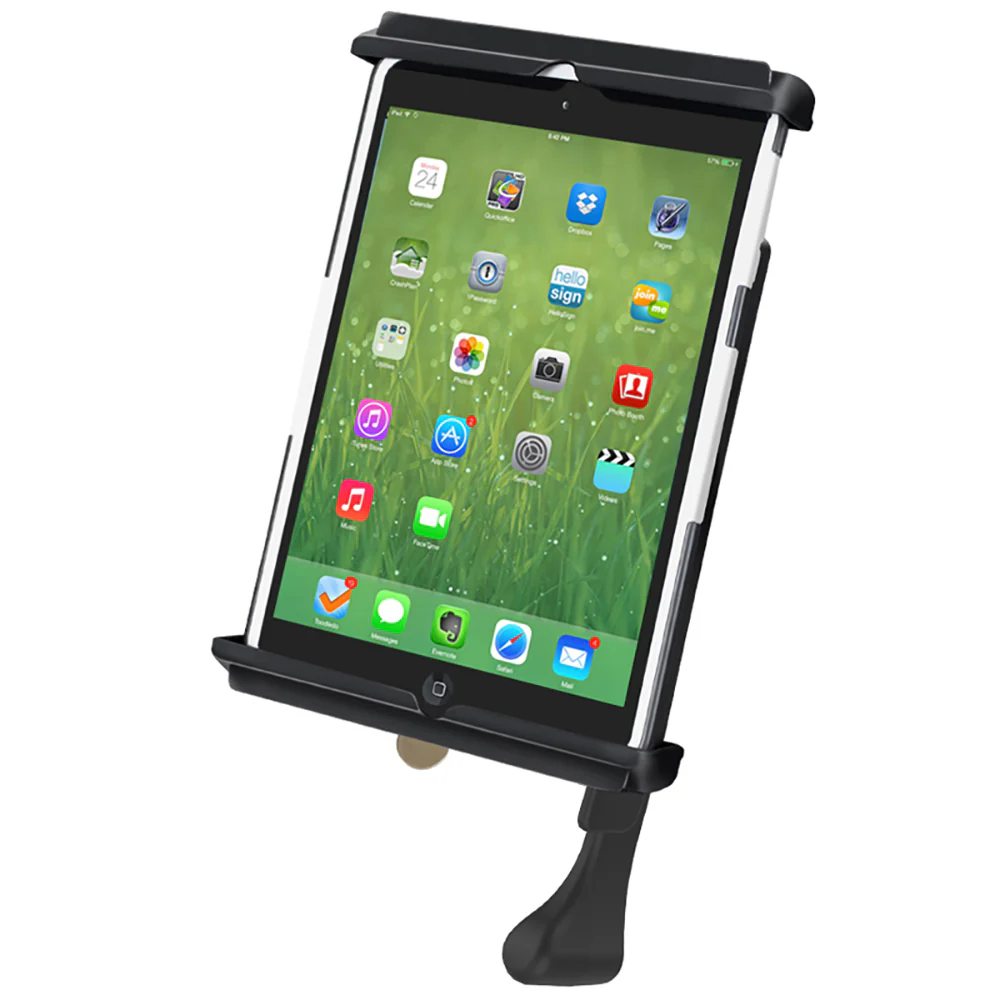 RAM Mount Tab-Lock Locking Cradle f/Apple iPad mini 1-3 w/Case, Skin  Sleeve [RAM-HOL-TABL12U] - Image 2