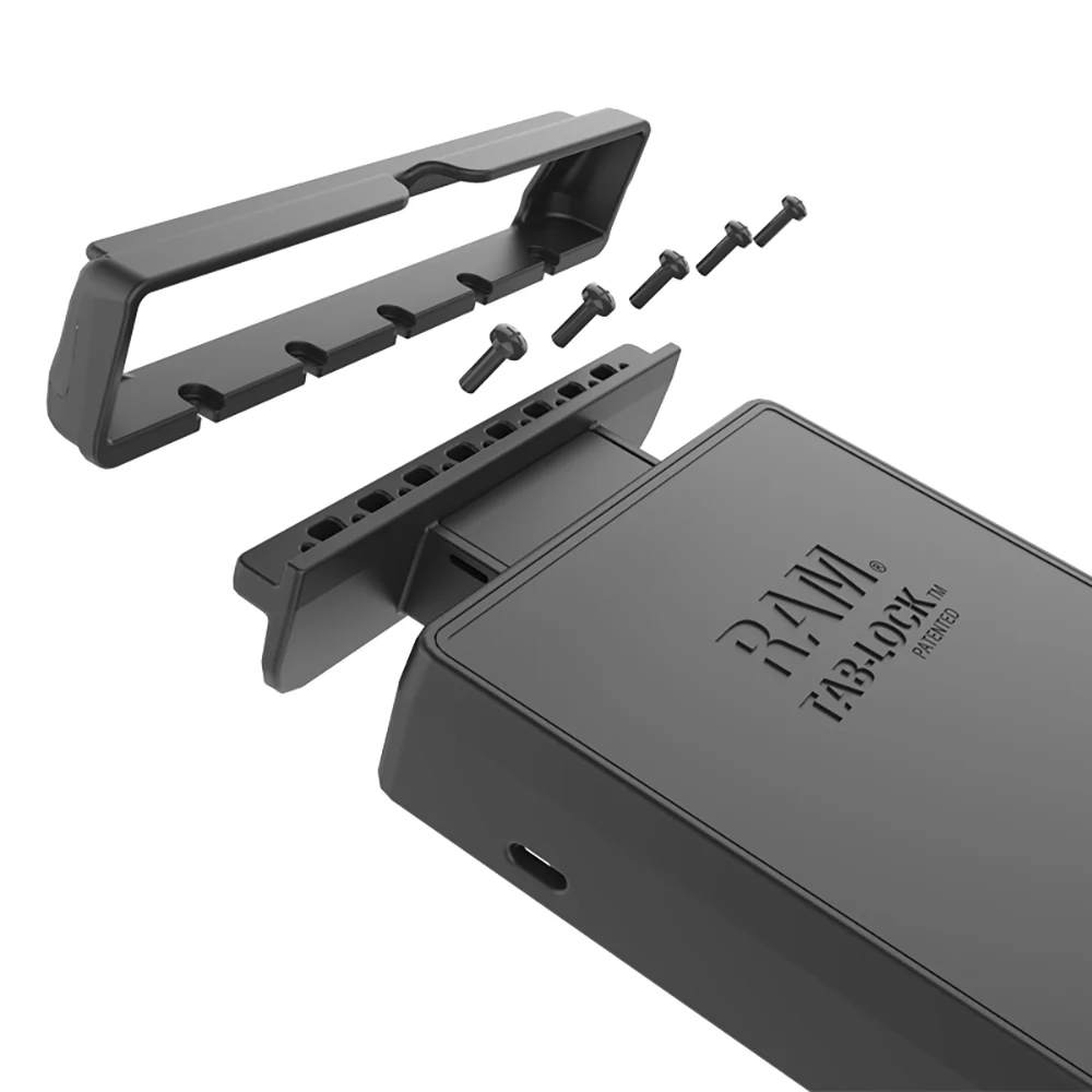 RAM Mount Tab-Lock Locking Cradle f/Apple iPad mini 1-3 w/Case, Skin  Sleeve [RAM-HOL-TABL12U] - Image 5
