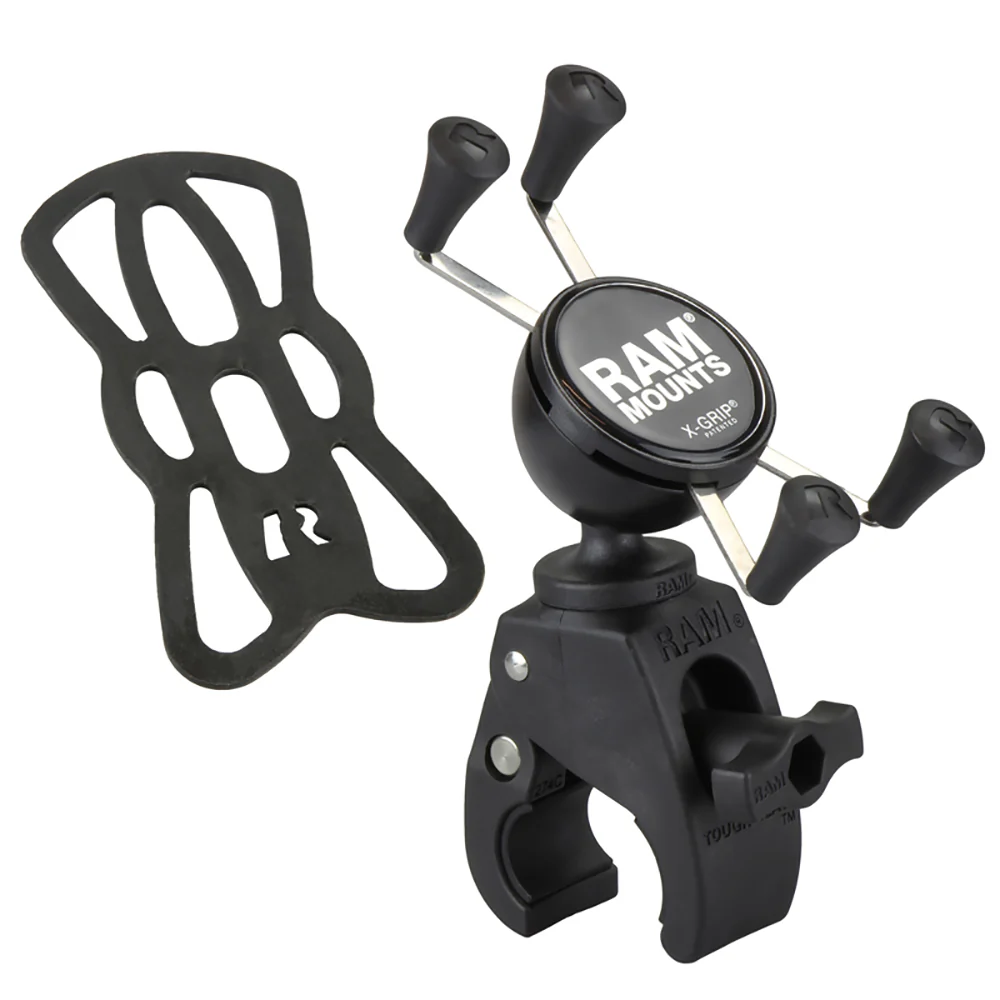 RAM Mount Tough-Claw Mount w/Universal X-Grip Phone Holder [RAM-HOL-UN7-400U] - Image 2
