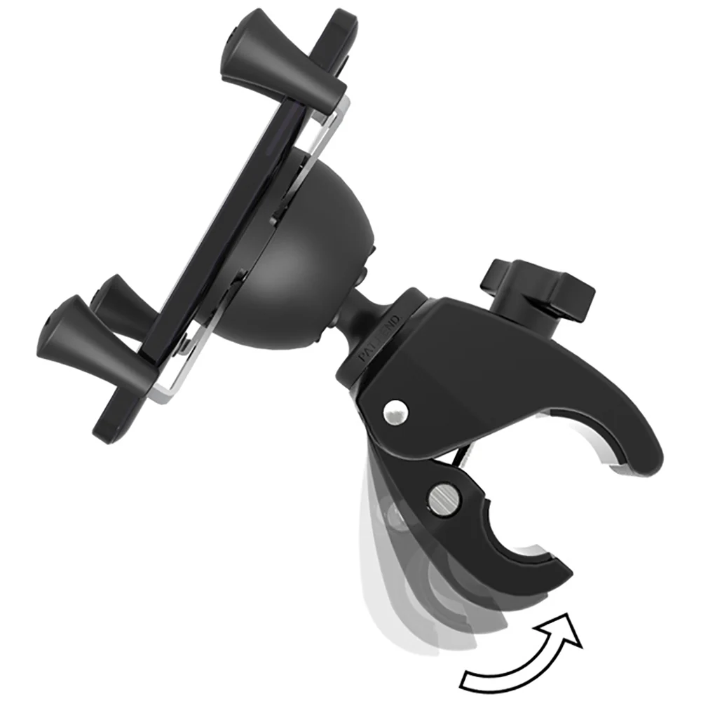 RAM Mount Tough-Claw Mount w/Universal X-Grip Phone Holder [RAM-HOL-UN7-400U] - Image 3