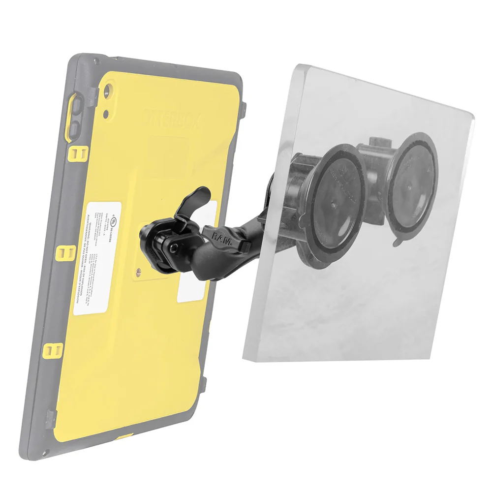 RAM Mount Twist-Lock Dual Suction Mount w/Quick Release Adapter [RAM-B-189-326U] - Image 2
