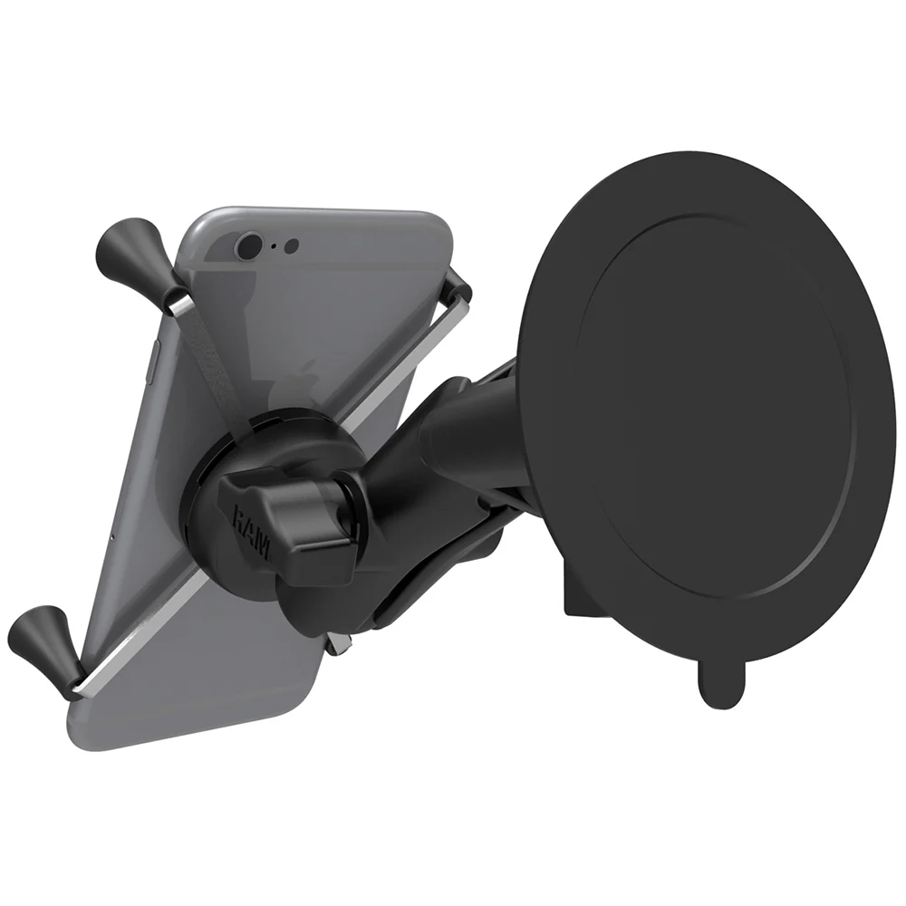 RAM Mount Twist-Lock Suction Cup Mount w/Universal X-Grip Large Phone/Phablet Cradle [RAM-B-166-UN10U] - Image 3