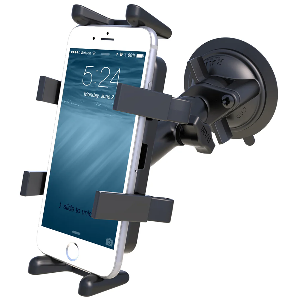 RAM Mount Universal Finger Grip Holder Suction Cup Mount [RAM-B-166-UN4U] - Image 2