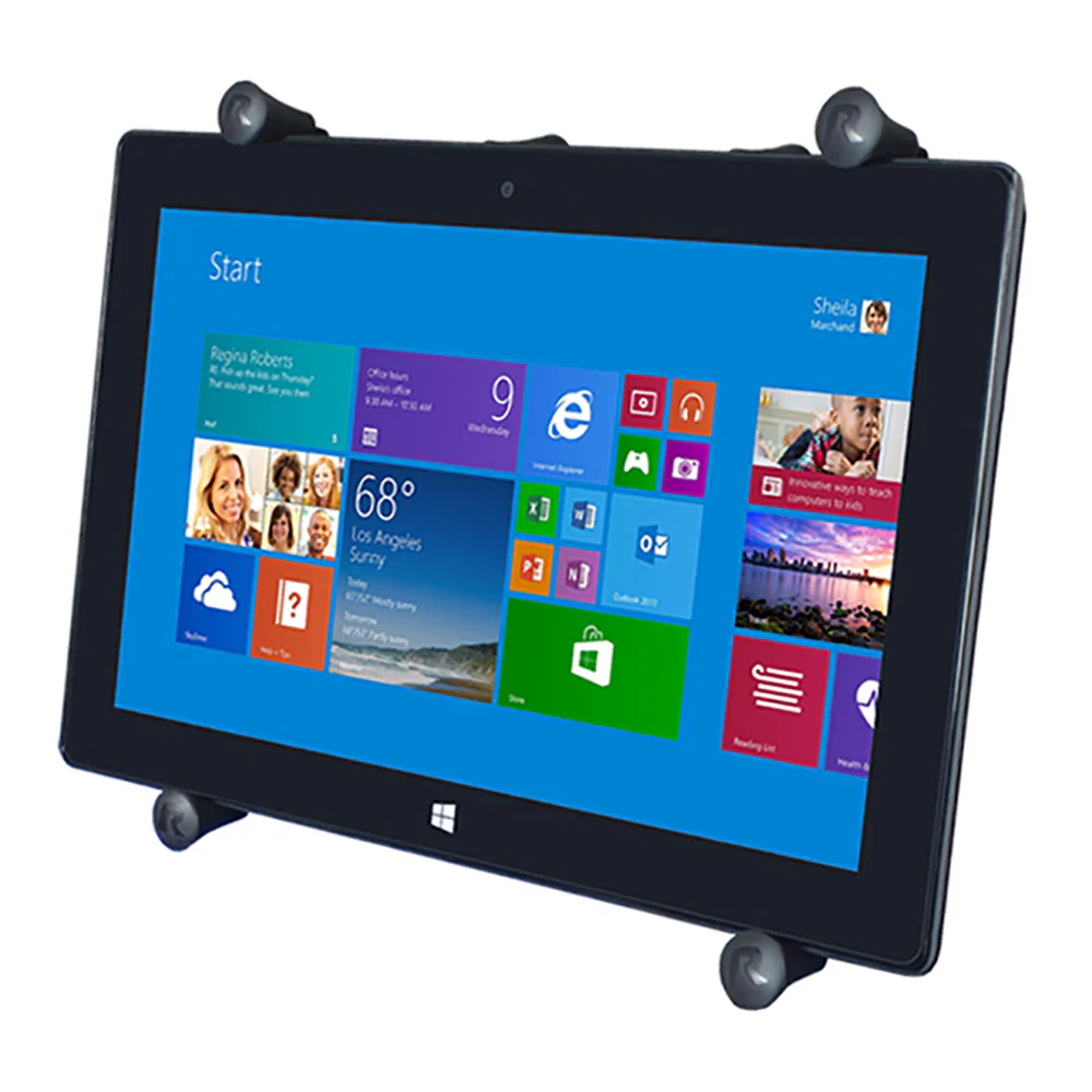 RAM Mount Universal X-Grip III Large Tablet Holder - Fits New iPad [RAM-HOL-UN9U] - Image 3
