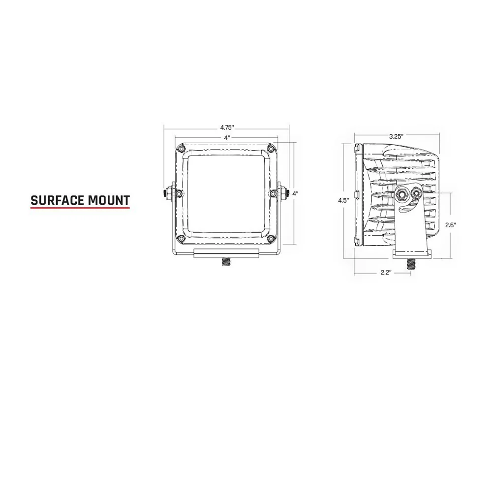 RIGID Industries D-XL PRO - Specter-Driving LED - Pair - Black [322613] - Image 2