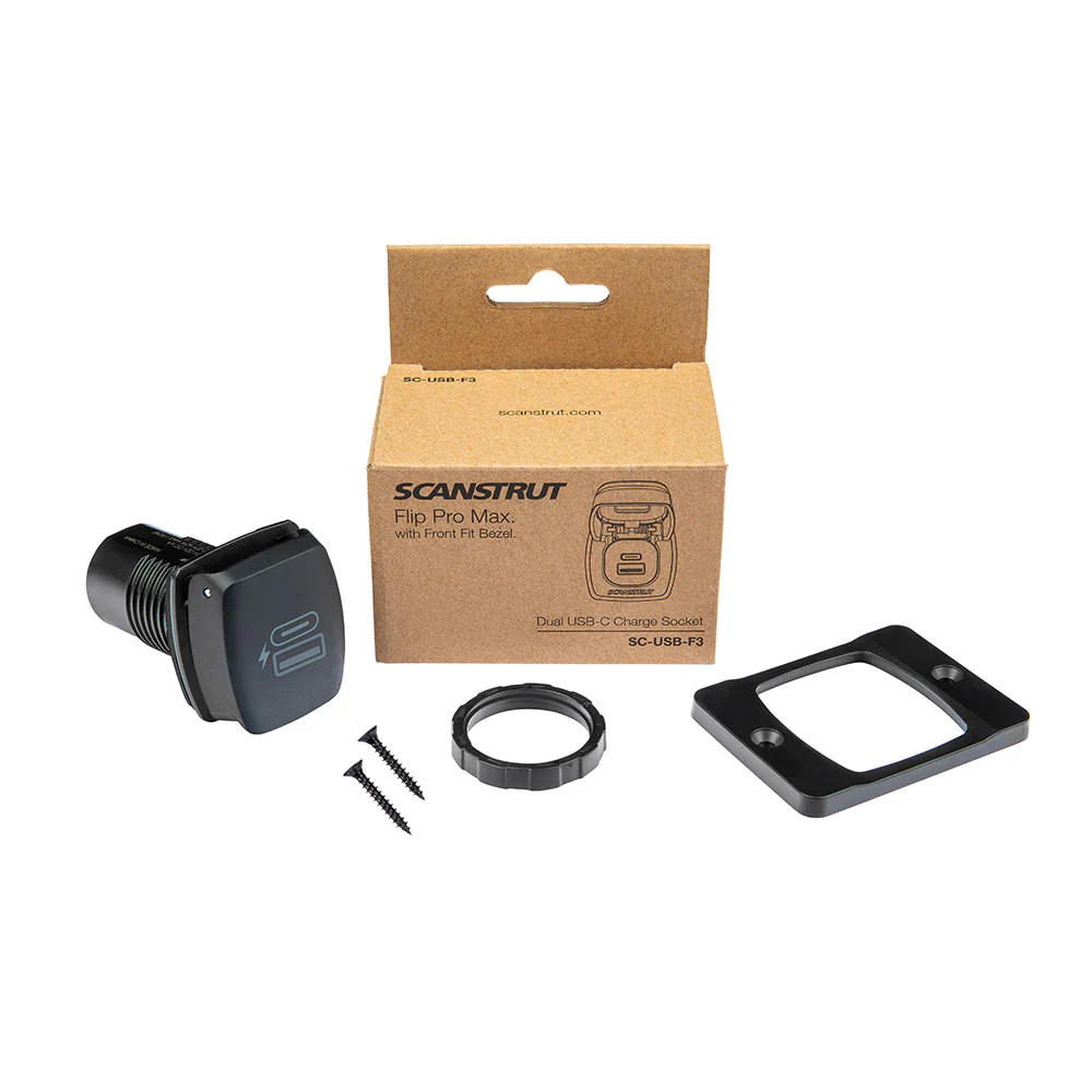 Scanstrut Flip Pro Plus Fast Charge USB-A  USB-C Socket [SC-USB-F4] - Image 4