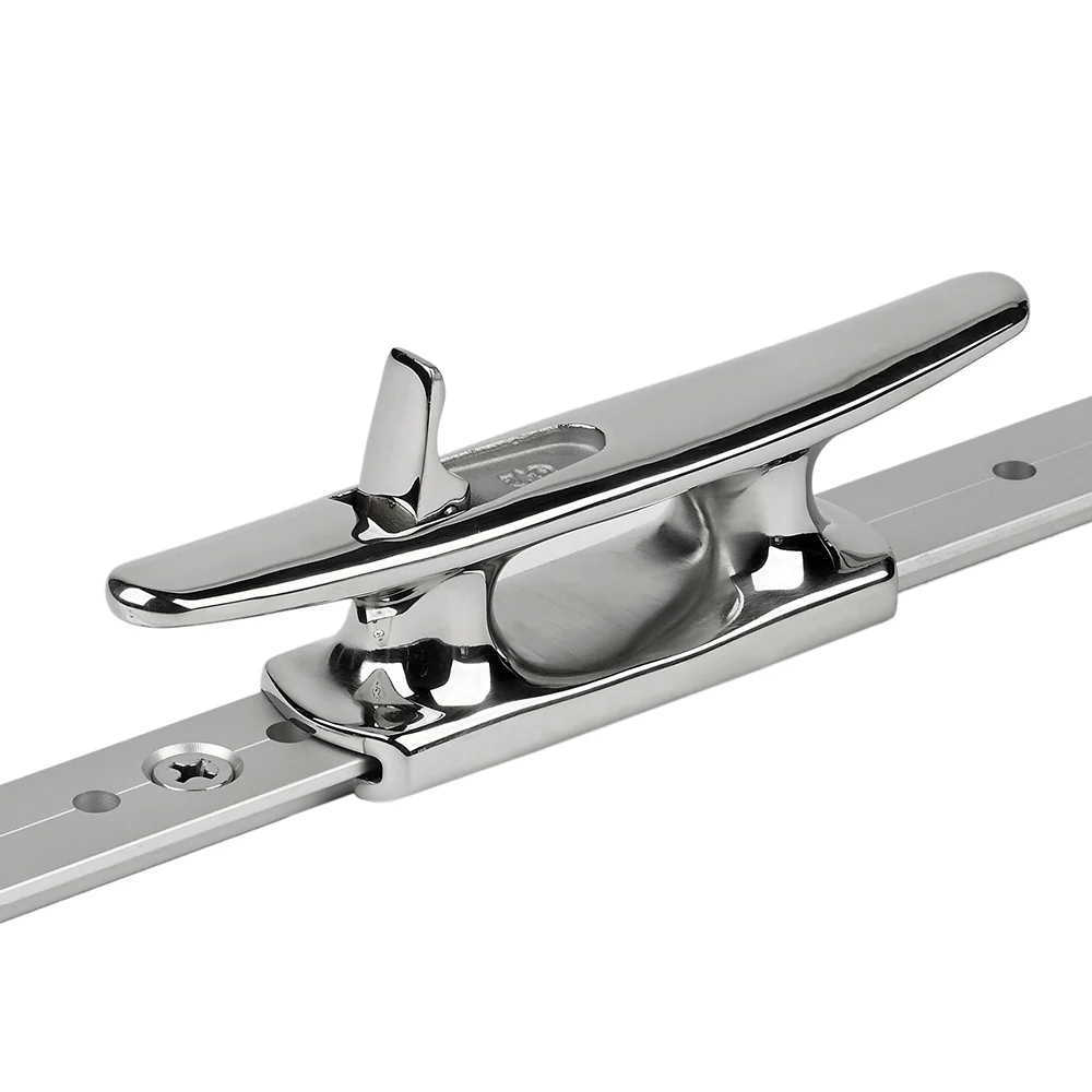 Schaefer Mid-Rail Chock/Cleat Stainless Steel - 1" [70-74] - Image 2