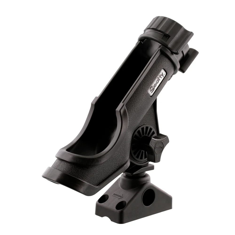 Scotty Powerlock Rod Holder Black w/241 Side/Deck Mount [230-BK] - Image 2