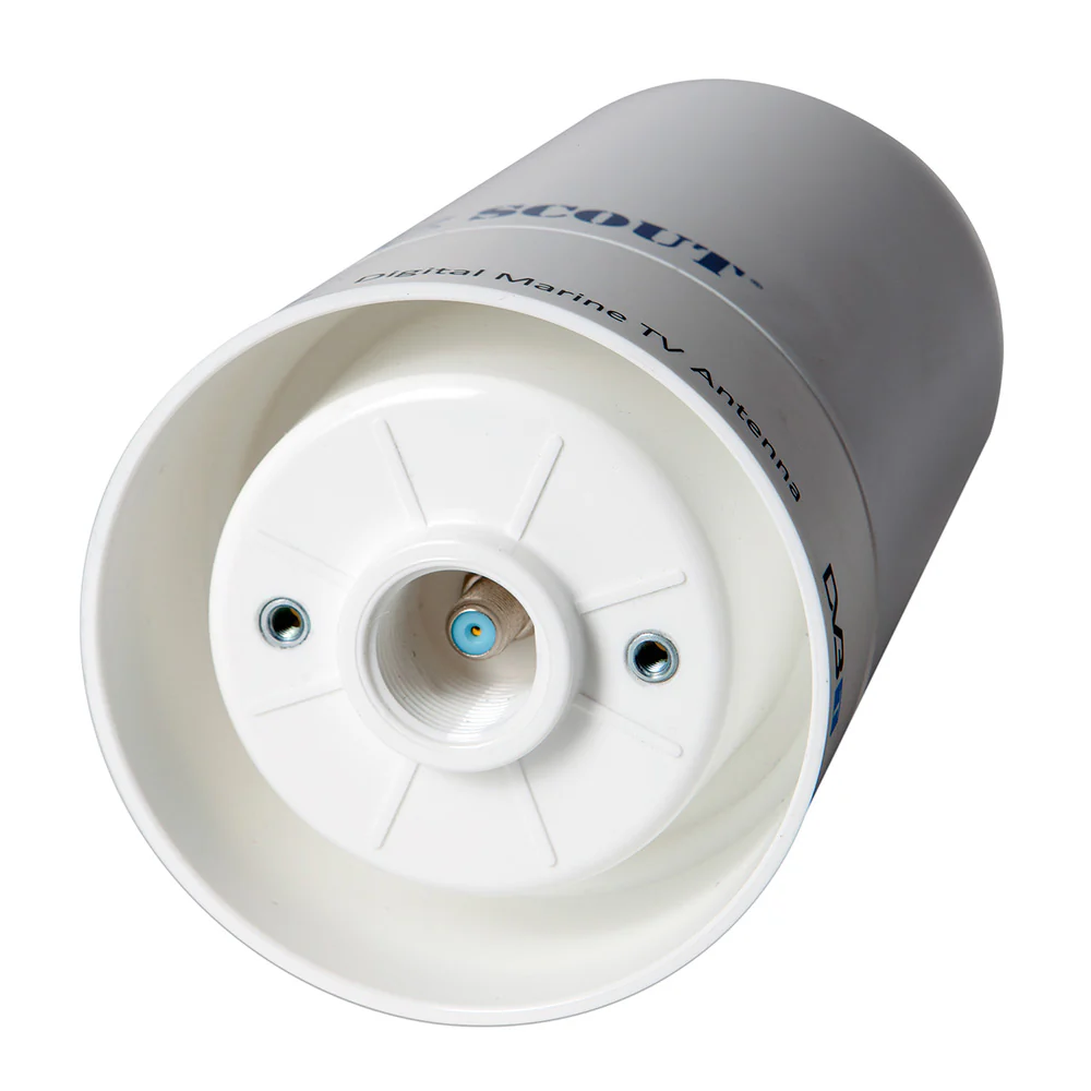 Scout Wave 4" White TV Antenna Omnidirectional 25dB Gain w/10M, 75 ohms, Cable [PF AN NTV002] - Image 2