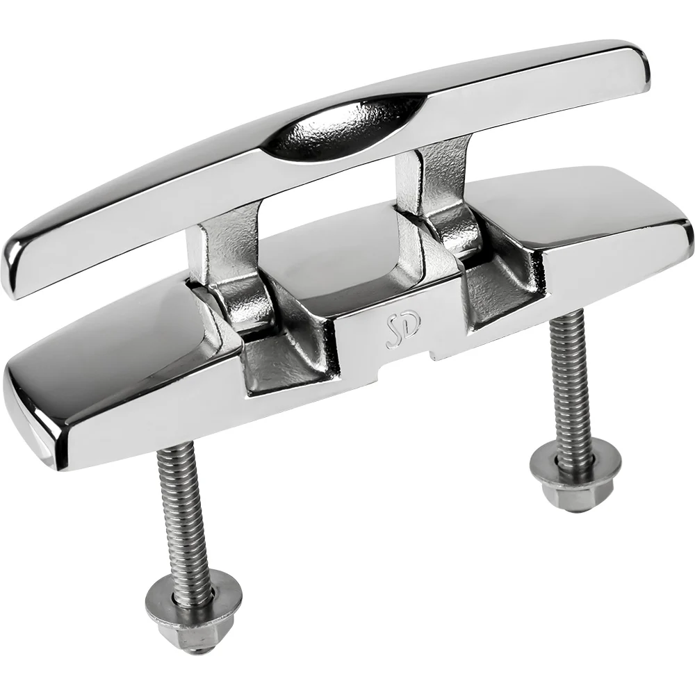 Sea-Dog 5" Rectangle SS Folding Cleat w/Hex Bolts [041135-1] - Image 3