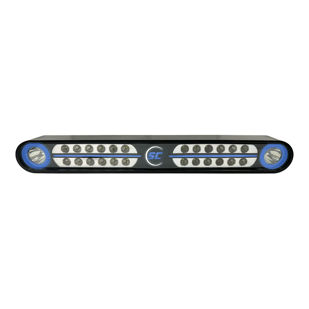 Shadow-Caster Eagle Ray LED Light Bar - Black Housing  Dual Optics [SCM-EAGLE-RAY-BK] - Image 2