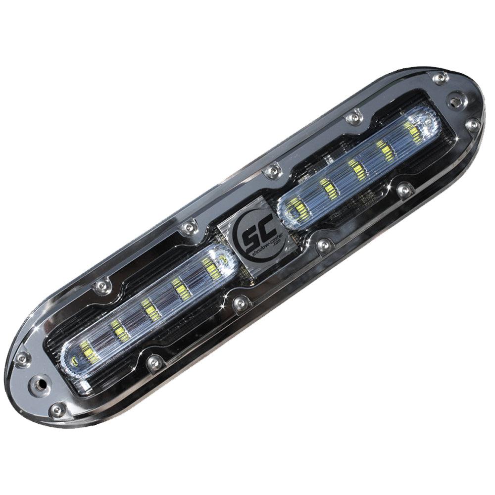 Shadow-Caster SCM-10 LED Underwater Light w/20' Cable - 316 SS Housing - Aqua Green [SCM-10-AG-20]