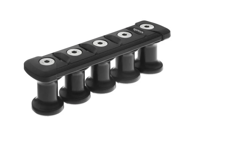 Spinlock Aft Organizer 5 x 20mm Sheave (4 Rope) w/ Min Sheave Spacing - Image 2