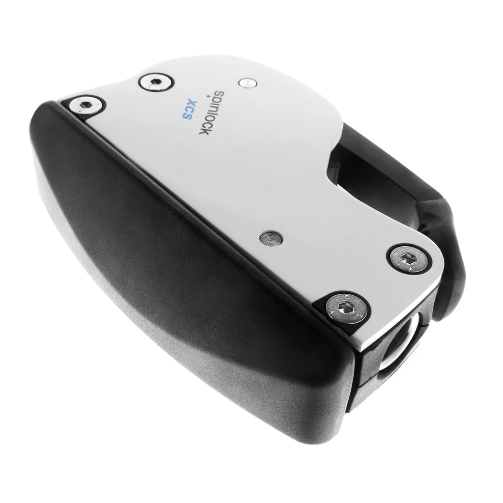 Spinlock XCS Horizontal Single Clutch 1/4" to 3/8" (Port) w/Ceramic Cam & Base