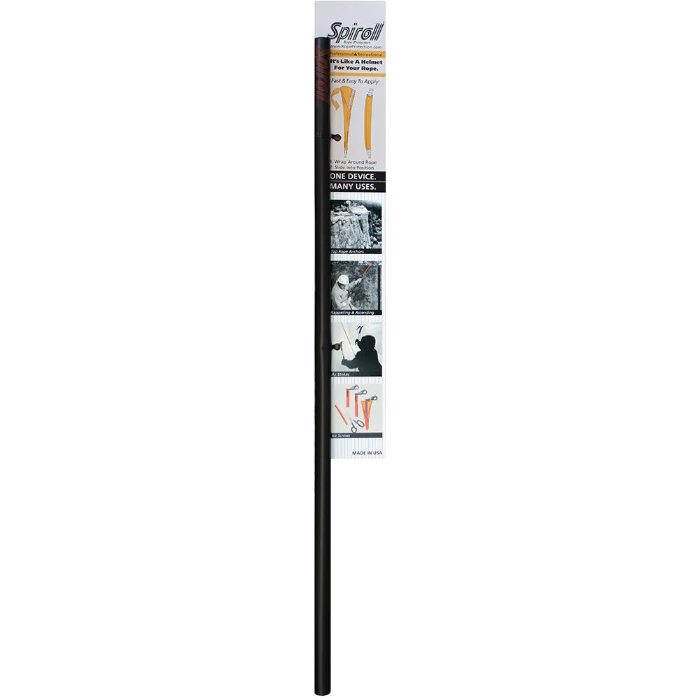Spiroll Rope Protector Black f/Lines 1/2"  Greater [SPL-24-B-RP]