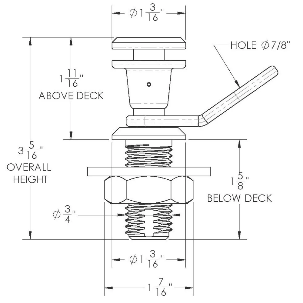 TACO Quick Release Fender Lock Kit [F16-0200-1] - Image 4