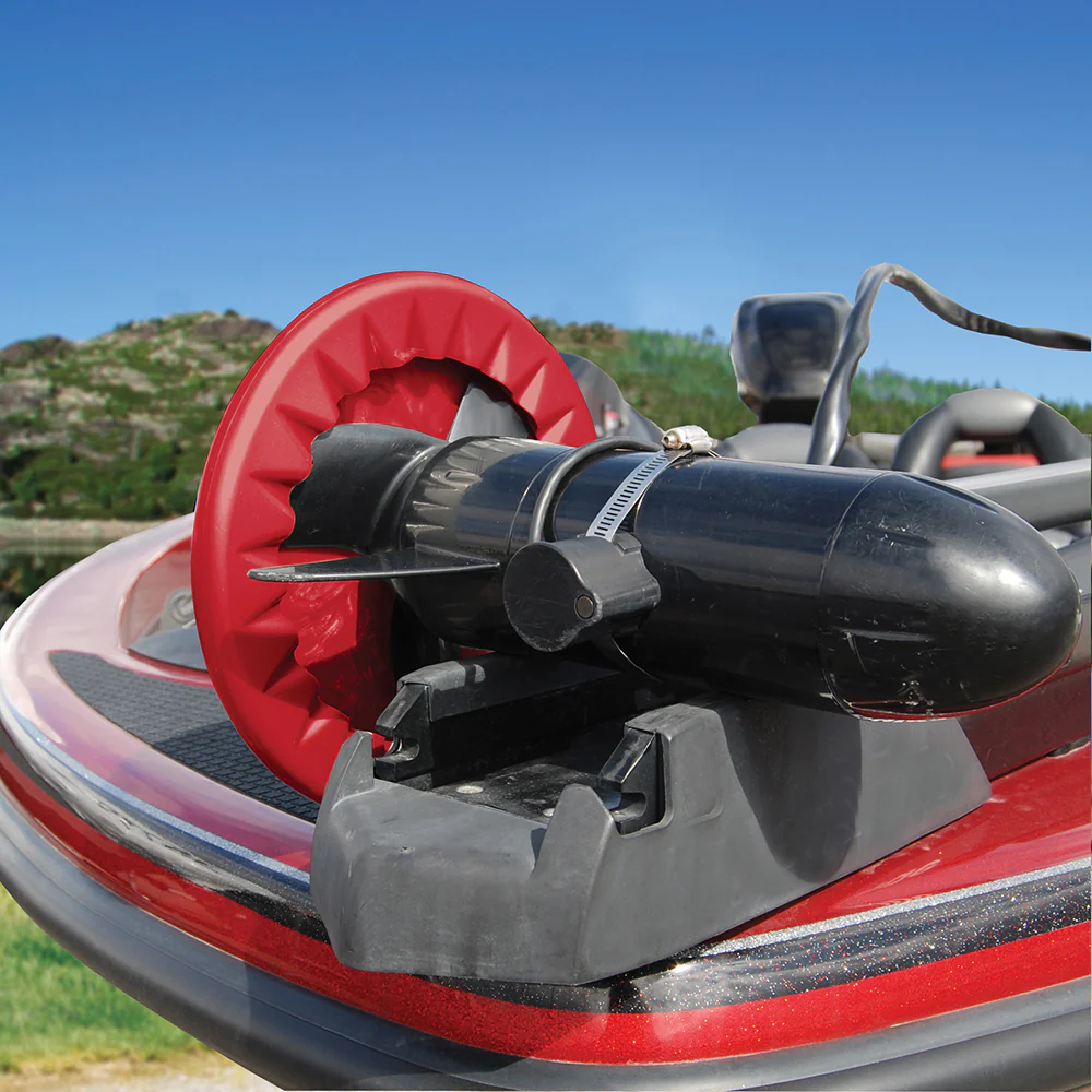 Taylor Made Trolling Motor Propeller Cover- 3-Blade Cover - 10"- Red [355] - Image 2